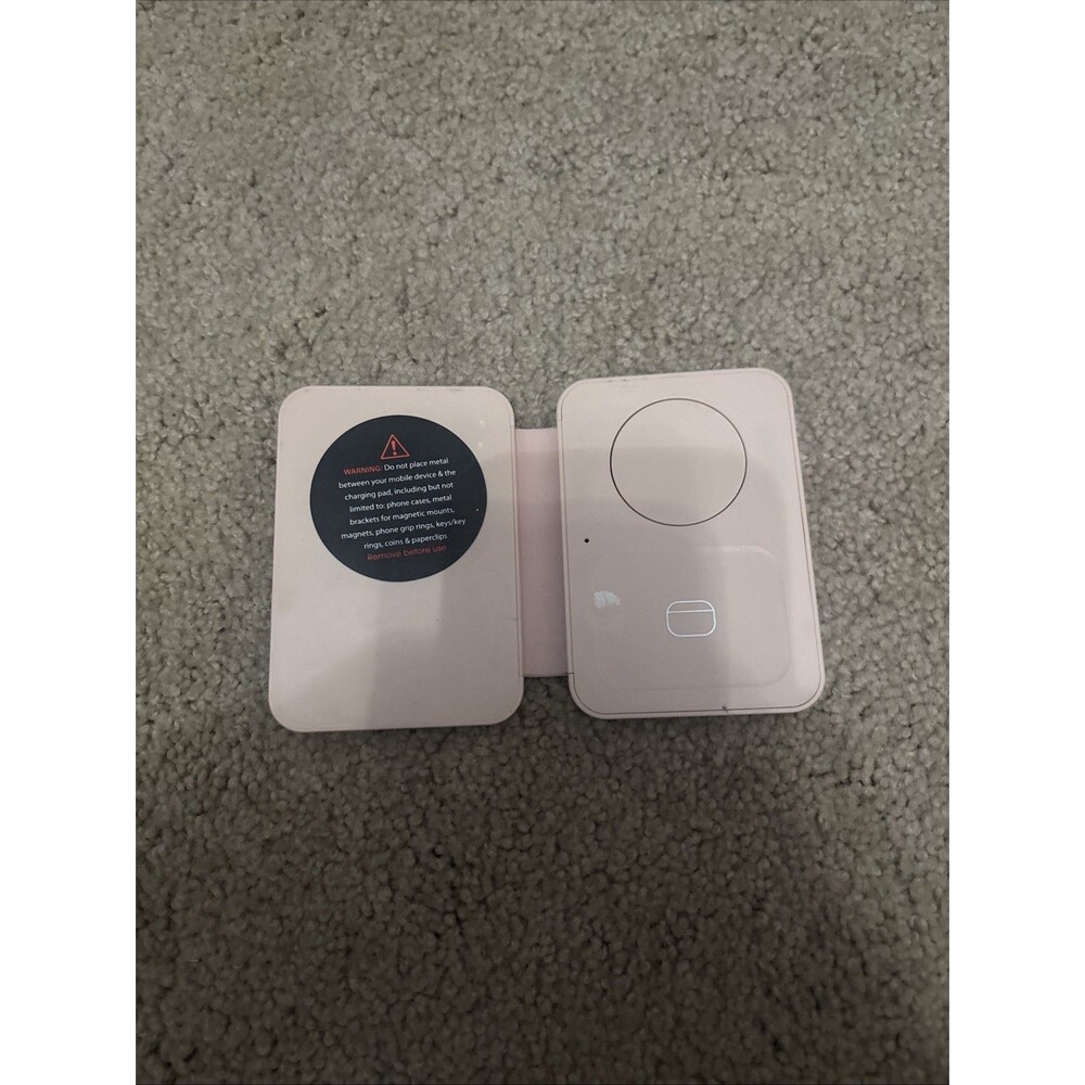Chargeworx 3 in 1 Wireless Charging Pad iPhone Pods Apple Watch Magsafe Foldable